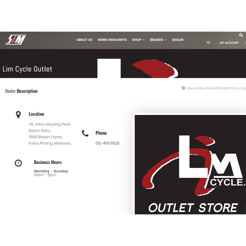 lim cycle outlet