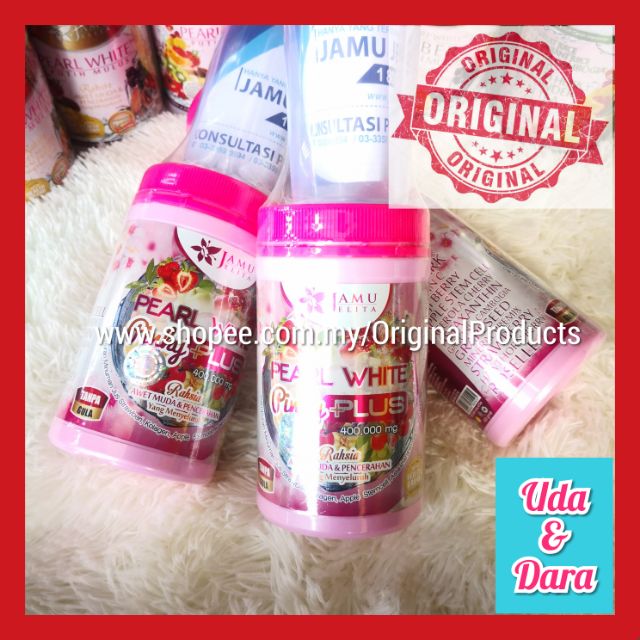 Original Hq Pearl White Pinky Plus Jamu Jelita 400g 1000g Ubat Putih Kurus Shopee Malaysia