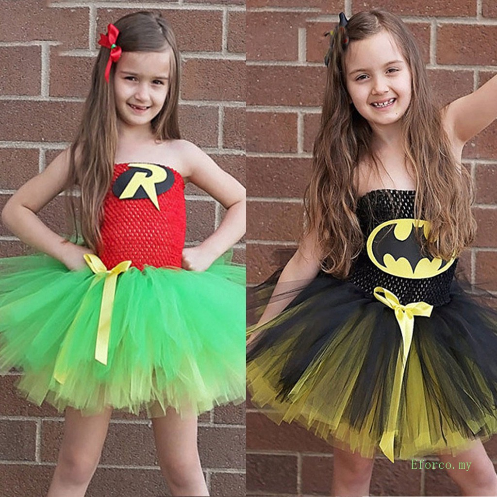 Toddler Girl Halloween Costume Age 29 Years Vampire Witch Tutu Fancy