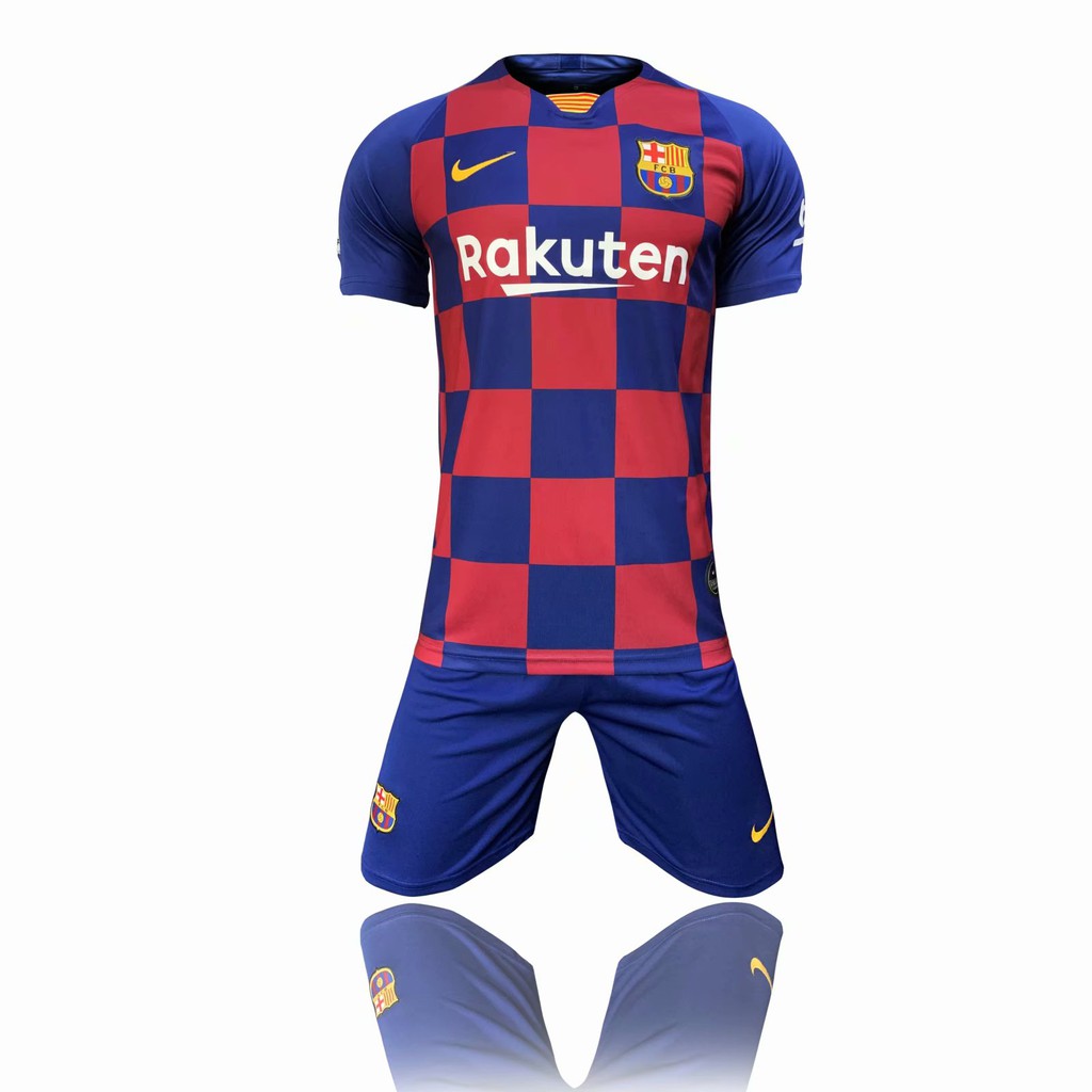 barcelona football uniform