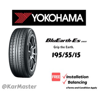 取次店 ヨコハマ ブルーアース Es 215/60r16 2022年製 バリ山検査済み