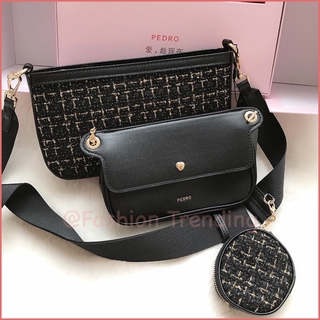 Pedro Chain Bag Sling Bag Shoulder Bag Valentine S Day Gift With Box Three Bags New Color Blue Shopee Malaysia
