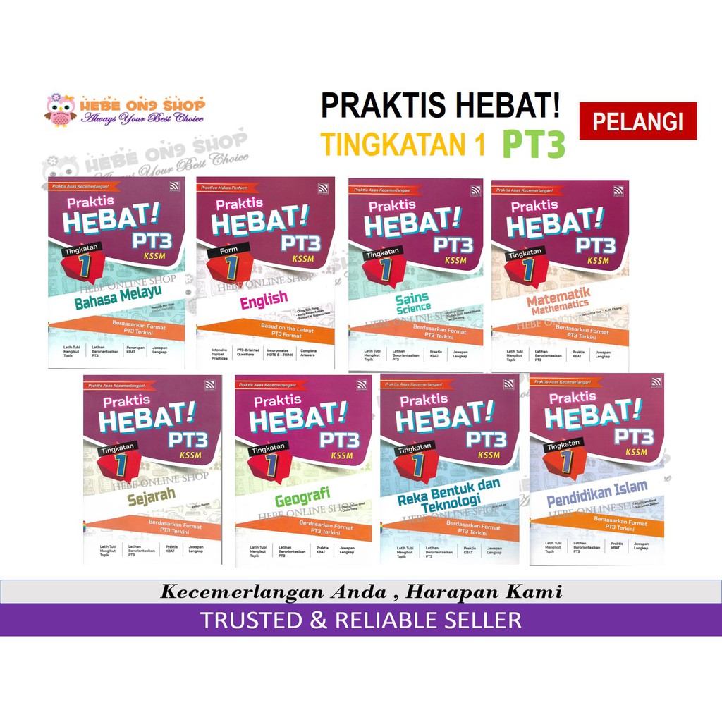 Buku Latihan Praktis Hebat ! PT3 2020 Tingkatan 1 ...