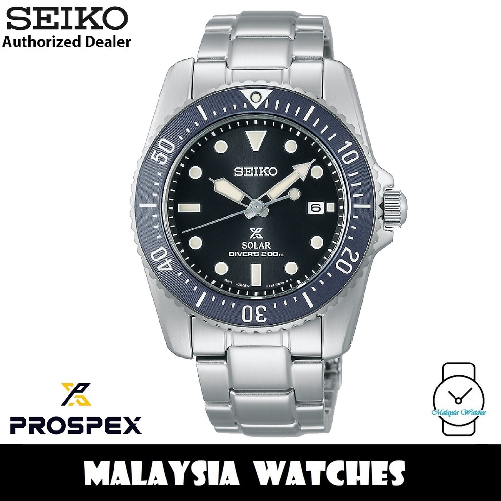 Seiko Prospex SNE569P1 Solar Power Diver's 200M Sapphire Crystal Glass  Silver-Tone Stainless Steel Men's Watch | Shopee Malaysia