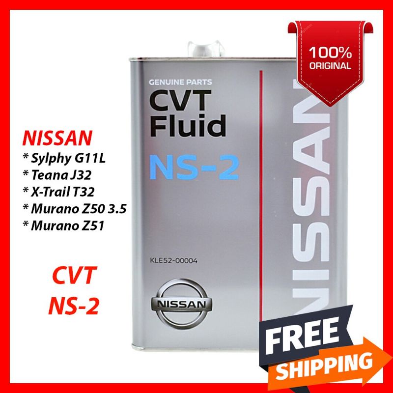 Nissan CVT NS-2 / NS2 Auto Transmission Oil 4L | Shopee Malaysia
