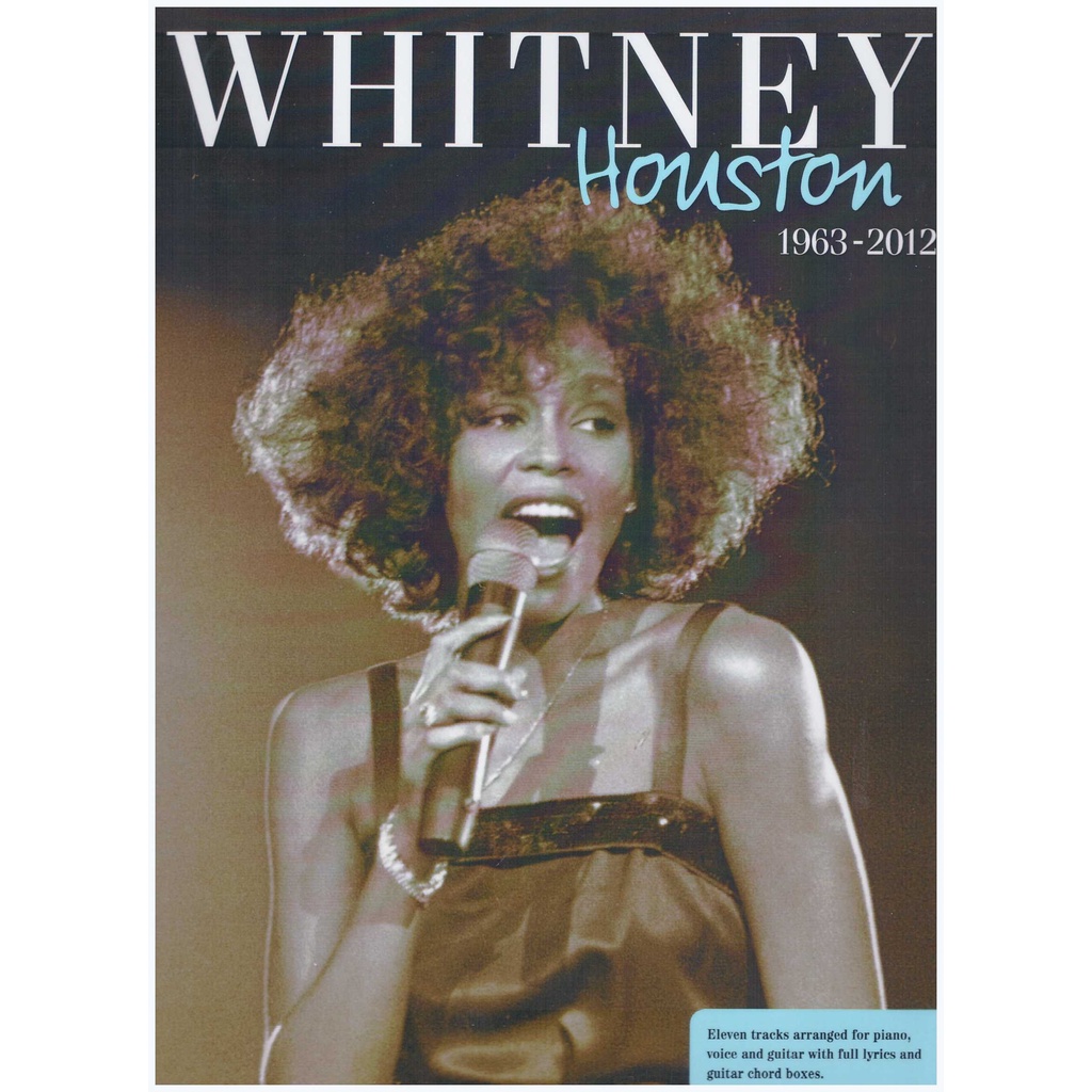 Whitney Houston 1963-2012  / PVG Book / Piano Book / Pop Song Book 