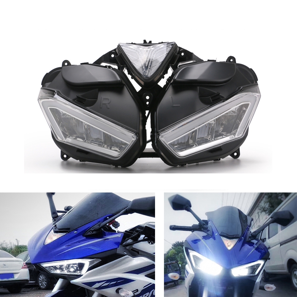 yamaha r3 headlight cover