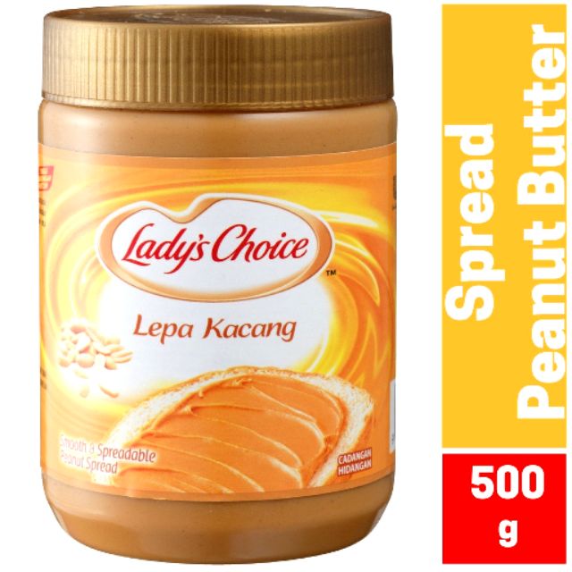 Lady's Choice Spread Peanut Butter 500g | Shopee Malaysia