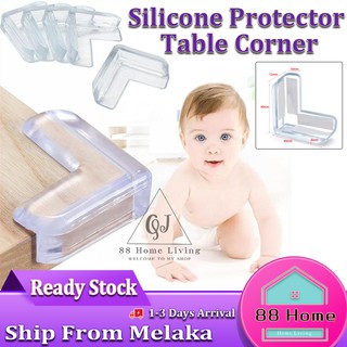 1Pcs Baby Safety Silicone Safety Protector Table Corner Protection From Children Anticollision Edge Corners Guards Cover