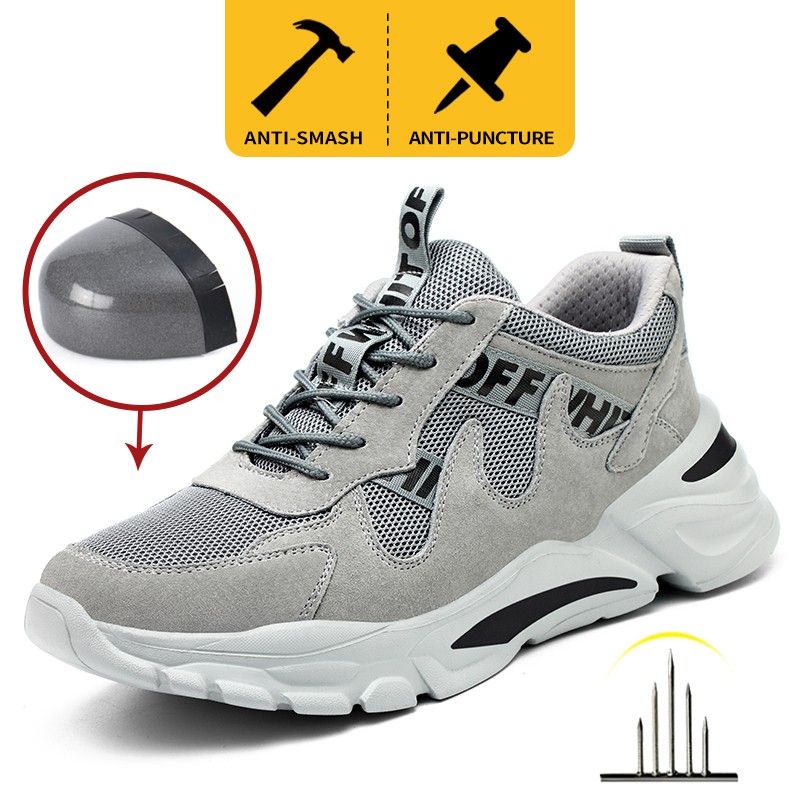 lightweight breathable safety boots