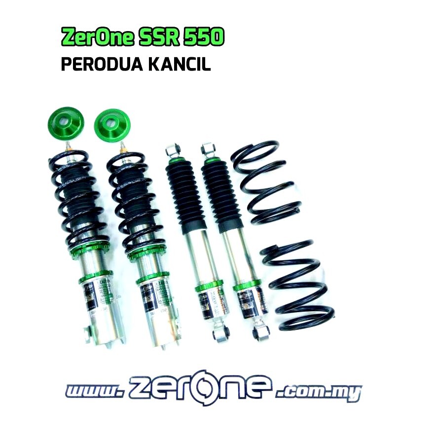 Perodua Kancil 19942009 Zerone SSR550 Fully Adjustable Suspension