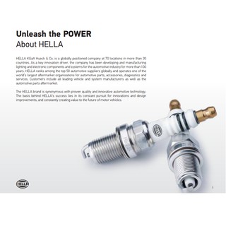 Perodua HELLA Spark Plug Set for Perodua Vehicles - Alza 