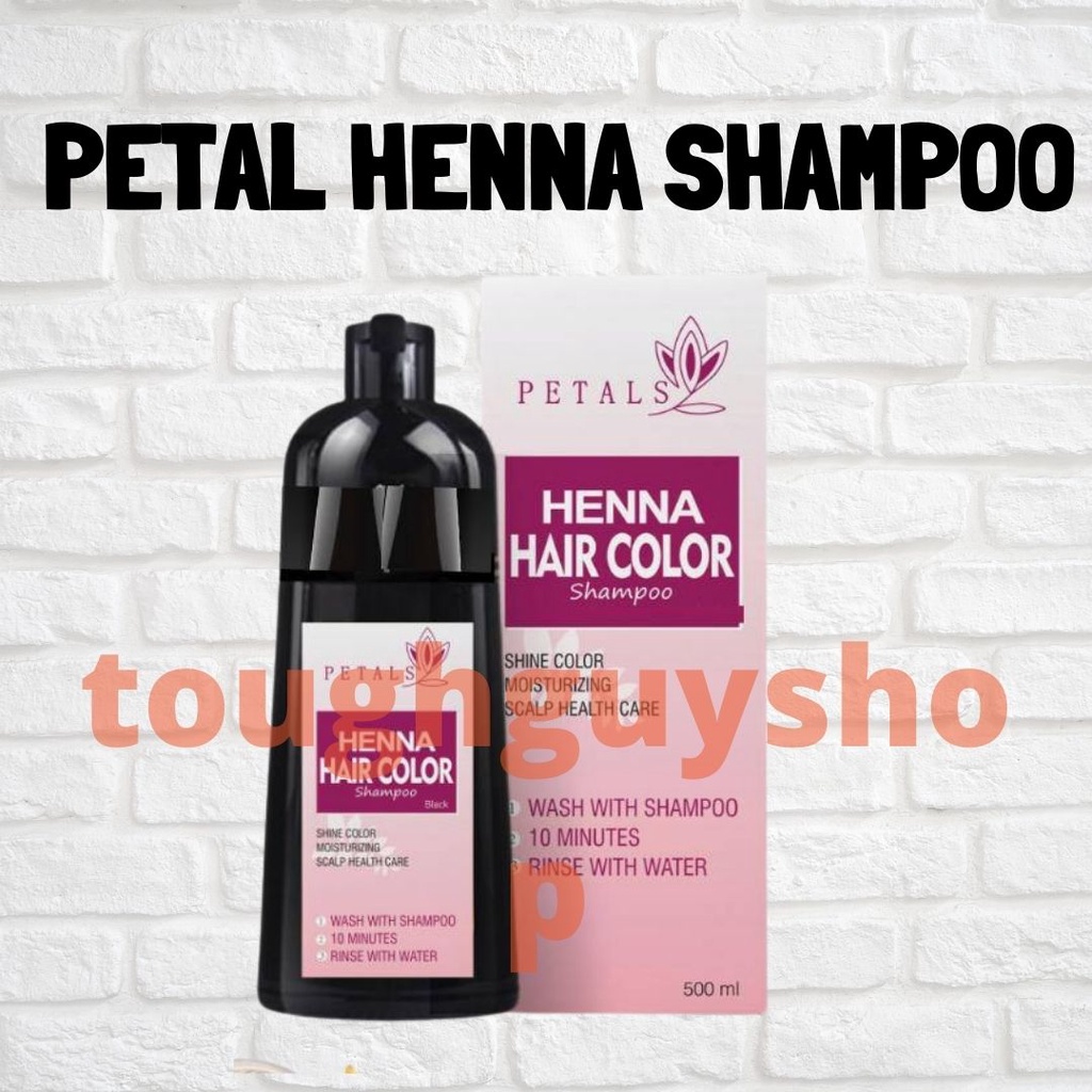 PETALS SHAMPOO PETAL HENNA SYAMPOO HAIR COLOUR SYAMPU Shopee Malaysia