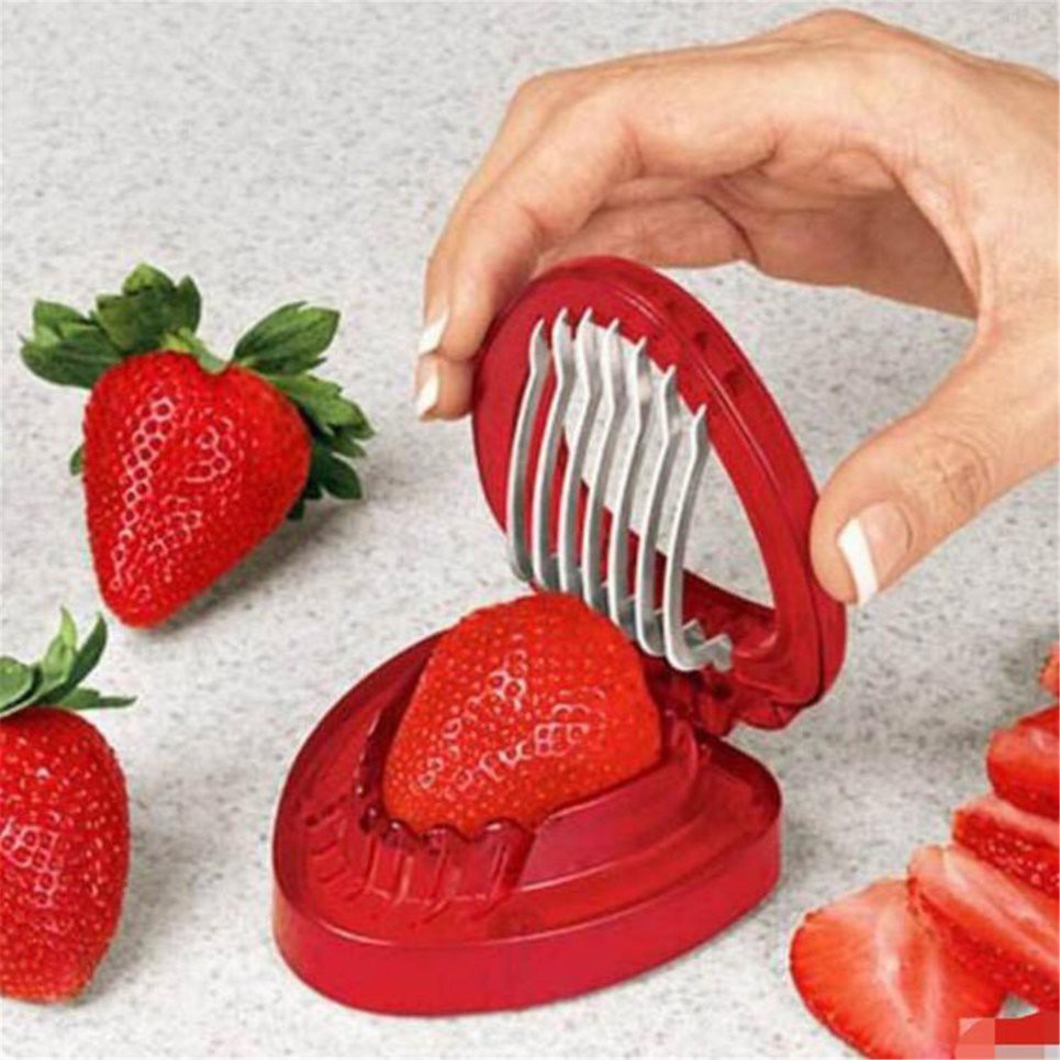 Fruits Slicer Strawberry Slicer Stainless Steel Fruits Blade