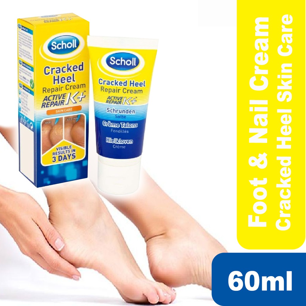 Scholl Cracked Heel Active Repair K+ 60ML/ Foot | Shopee Malaysia