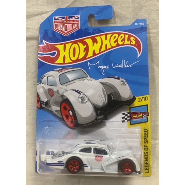 hot wheels volkswagen kafer racer white