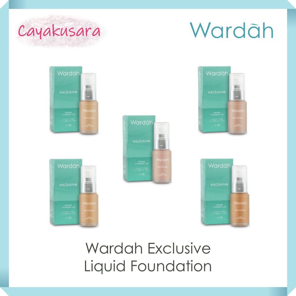 WARDAH Exclusive Liquid Foundation 20 ML