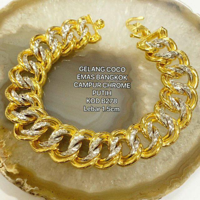 Gelang Coco Emas Bangkok Shopee Malaysia