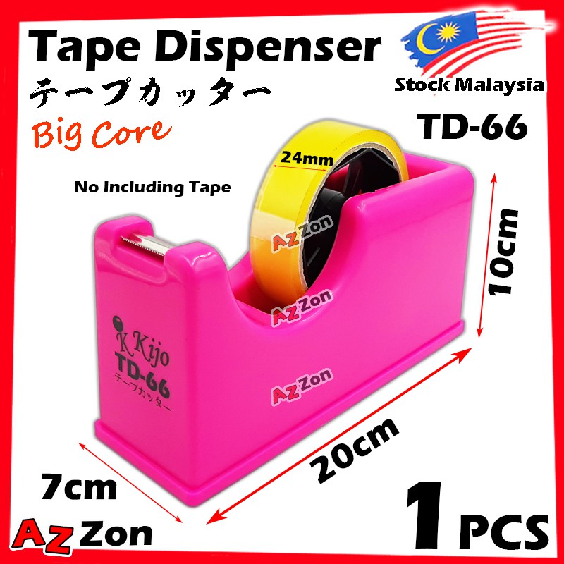 Heavy Duty Tape Dispenser TD66 Desktop Large Size Big Core Tape Cutter