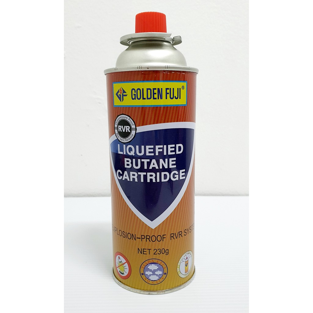 100 ORIGINAL Fuji Liquefied Butane Cartridge/Gas steamboat/Gas Tin