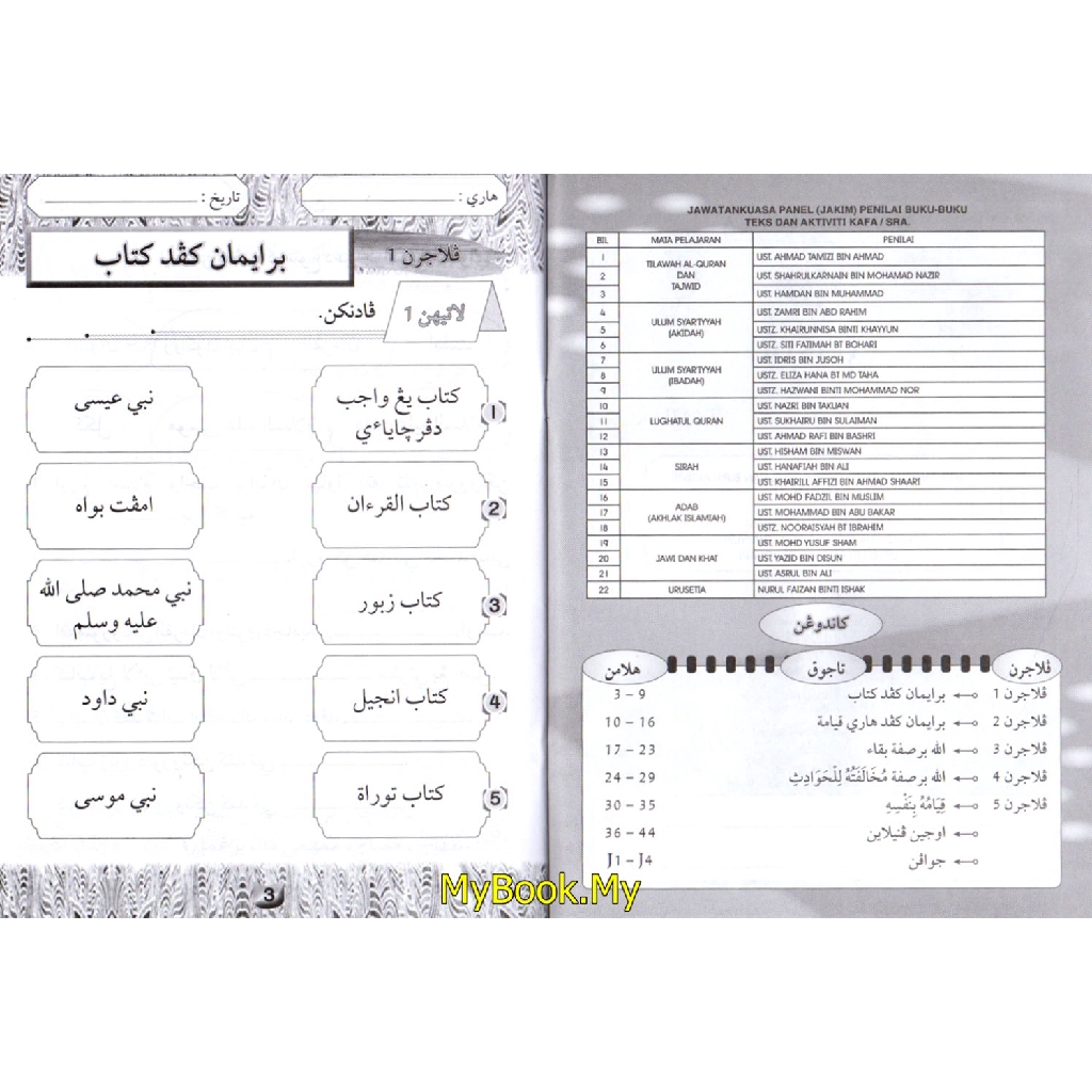 Soalan Akidah Tahun 1  Kuiz Aqidah Worksheet  Berdasarkan pos uambn