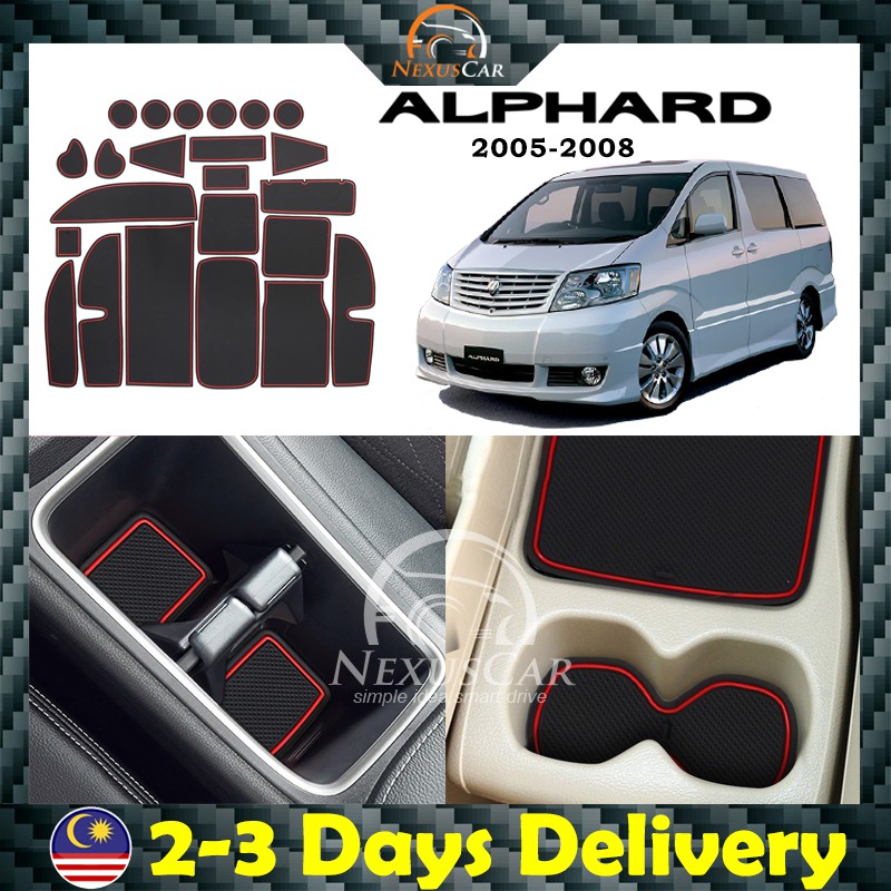 Nexus Car Toyota Alphard Ah10 2005 2008 Car Interior Slot Mat