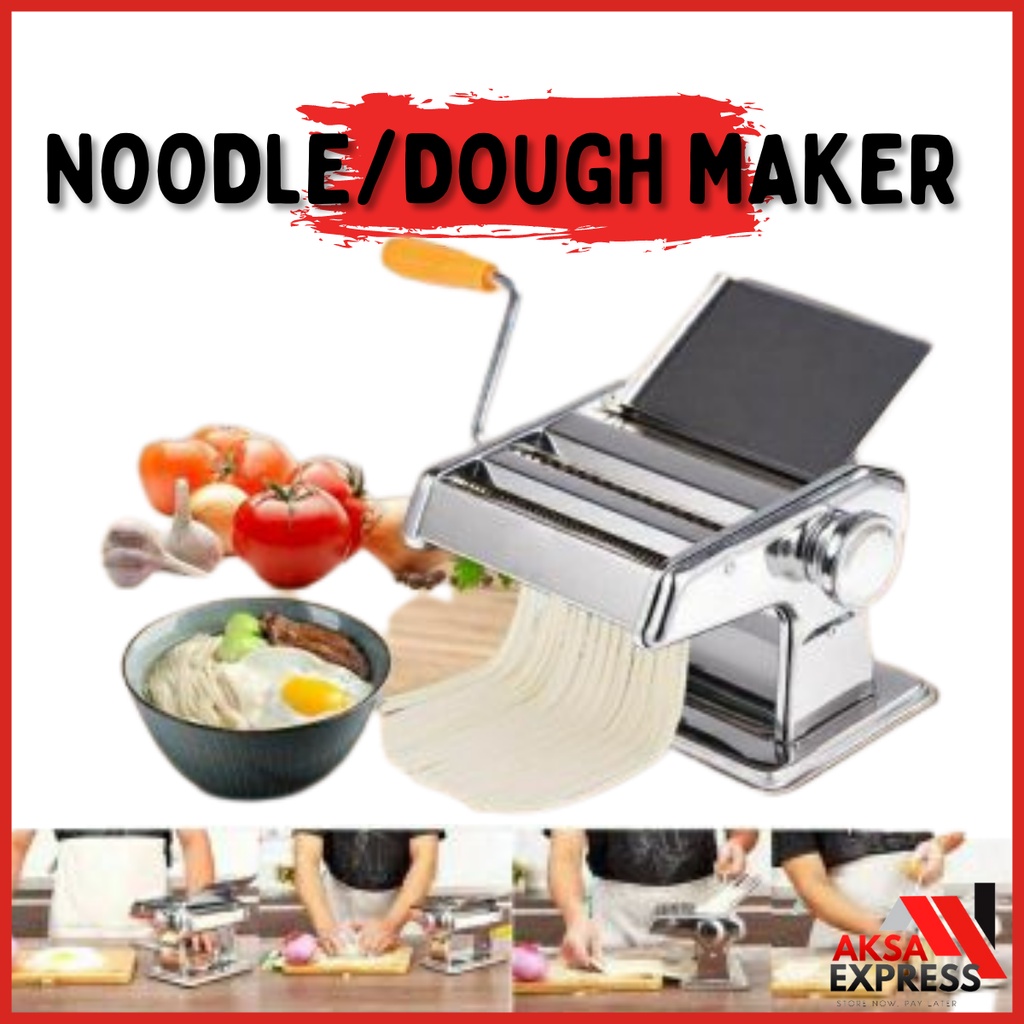 Stainless Steel Noodle Maker Machine Pasta Maker Dough Maker Handmade Mesin Karipap Manual Mesin Mee Manual Mesin Doh