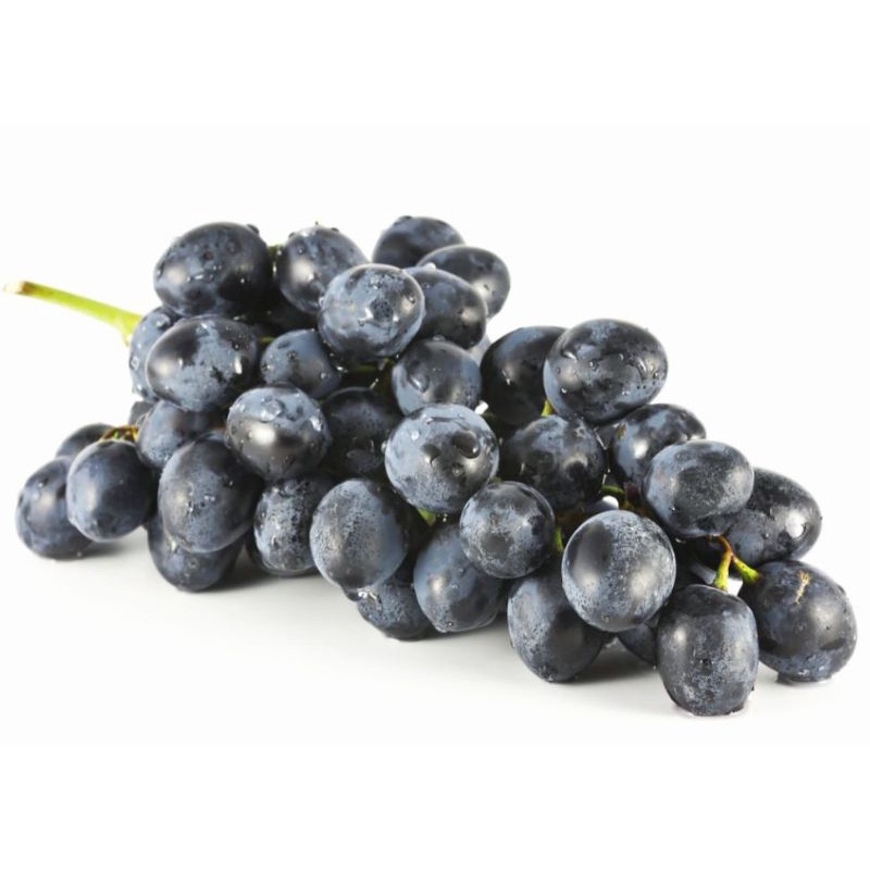 Black Seedless Grape (500gm) CERTAIN KLANG VALLEY AREA ONLY Fresh Grapes / Anggur / 黑葡萄 Fresh Fruit