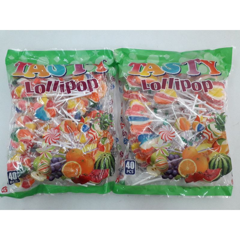 Lollipop Assorted 40pcs,Ready Stock,Halal💯💯
