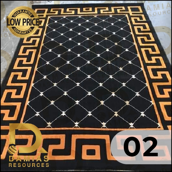 KARPET 3D CHANNEL ANTI SLIP ANTI DEBU KARPET RAYA 