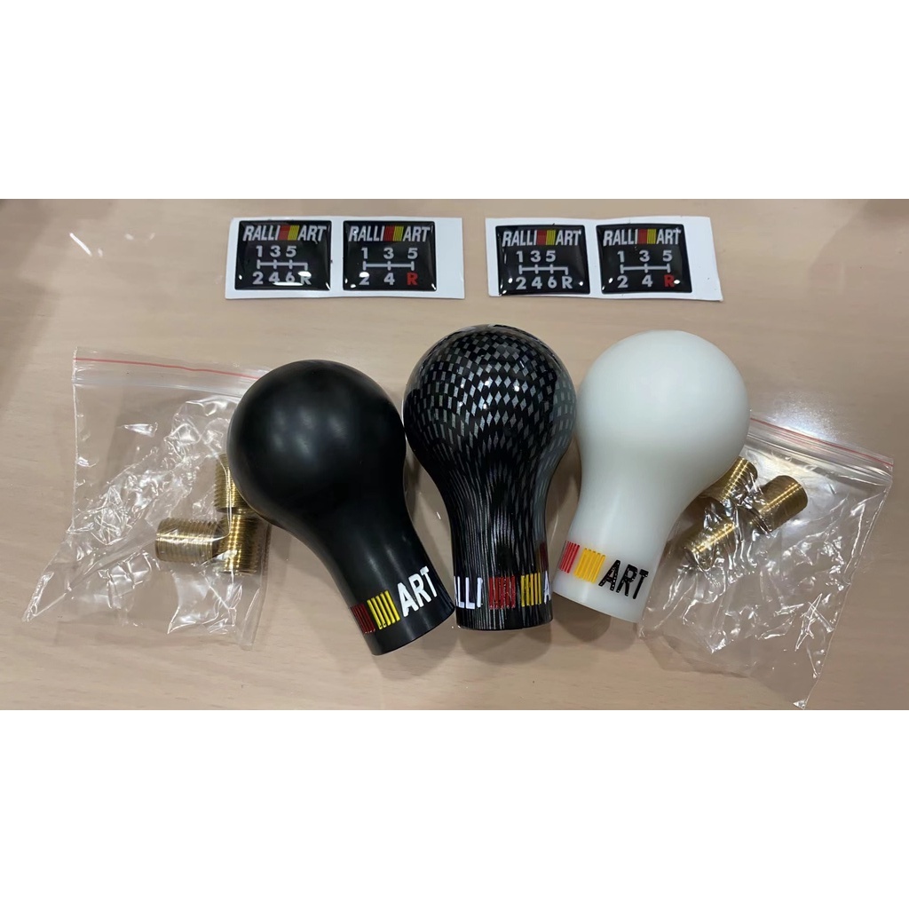 Ralliart Tombol Gear Knob Shift Mitsubishi Proton Wira Satria Iswara