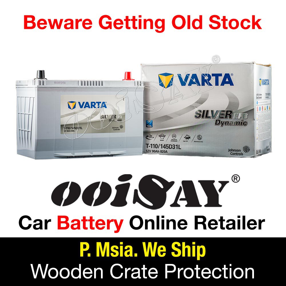 VARTA T110 145D31L (EFB) Stop Start Battery MAZDA