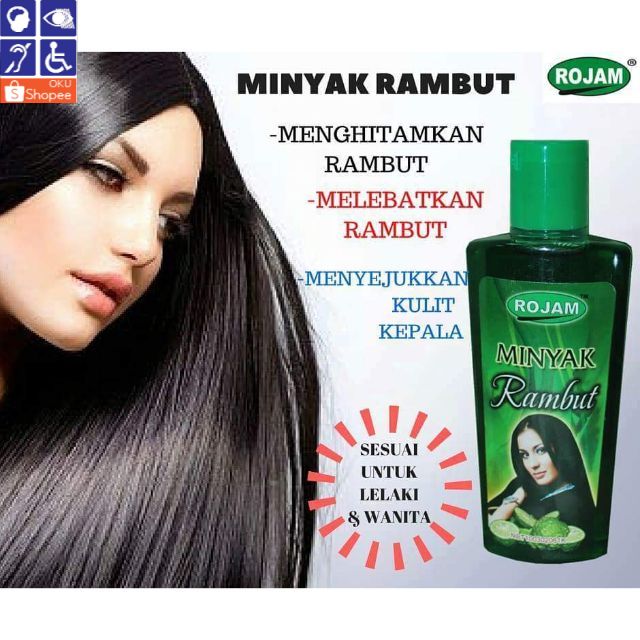 Buy Rojam Minyak Rambut 90ml Seetracker Malaysia