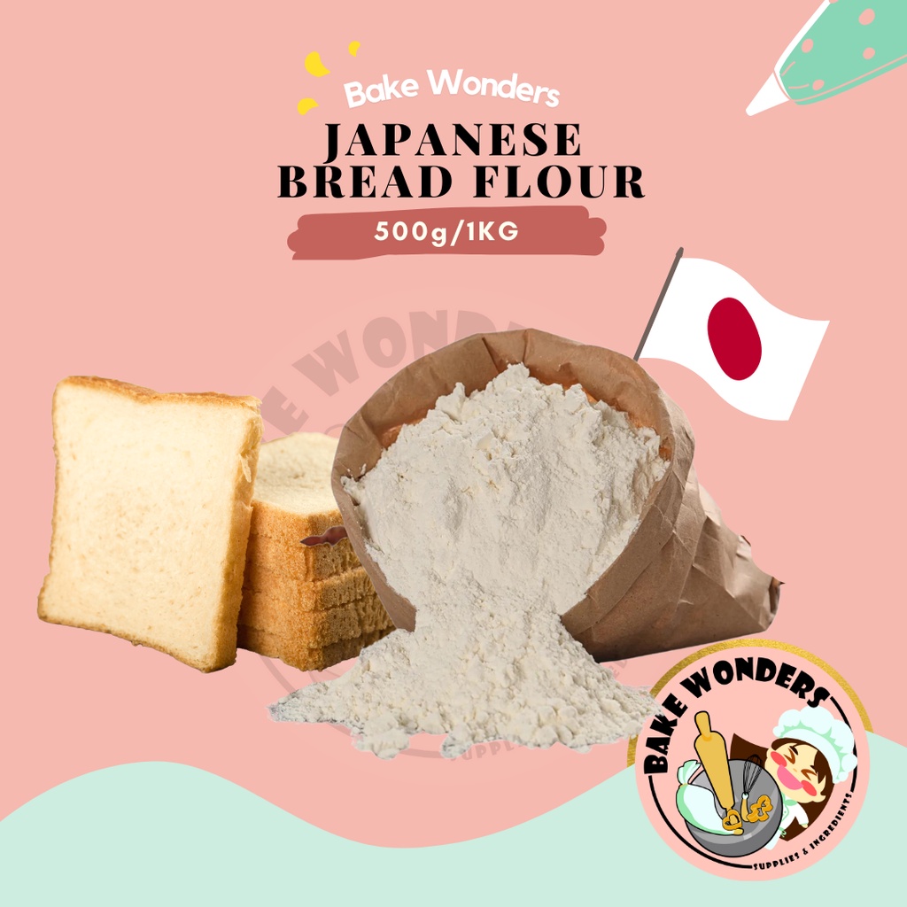 Japanese Bread Flour/Tepung Roti/Bread Flour (500g/1kg) Shopee Malaysia