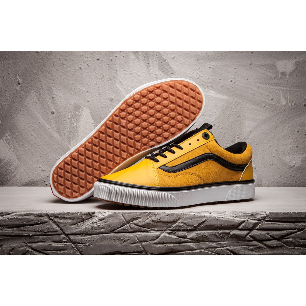 vans old skool north face yellow