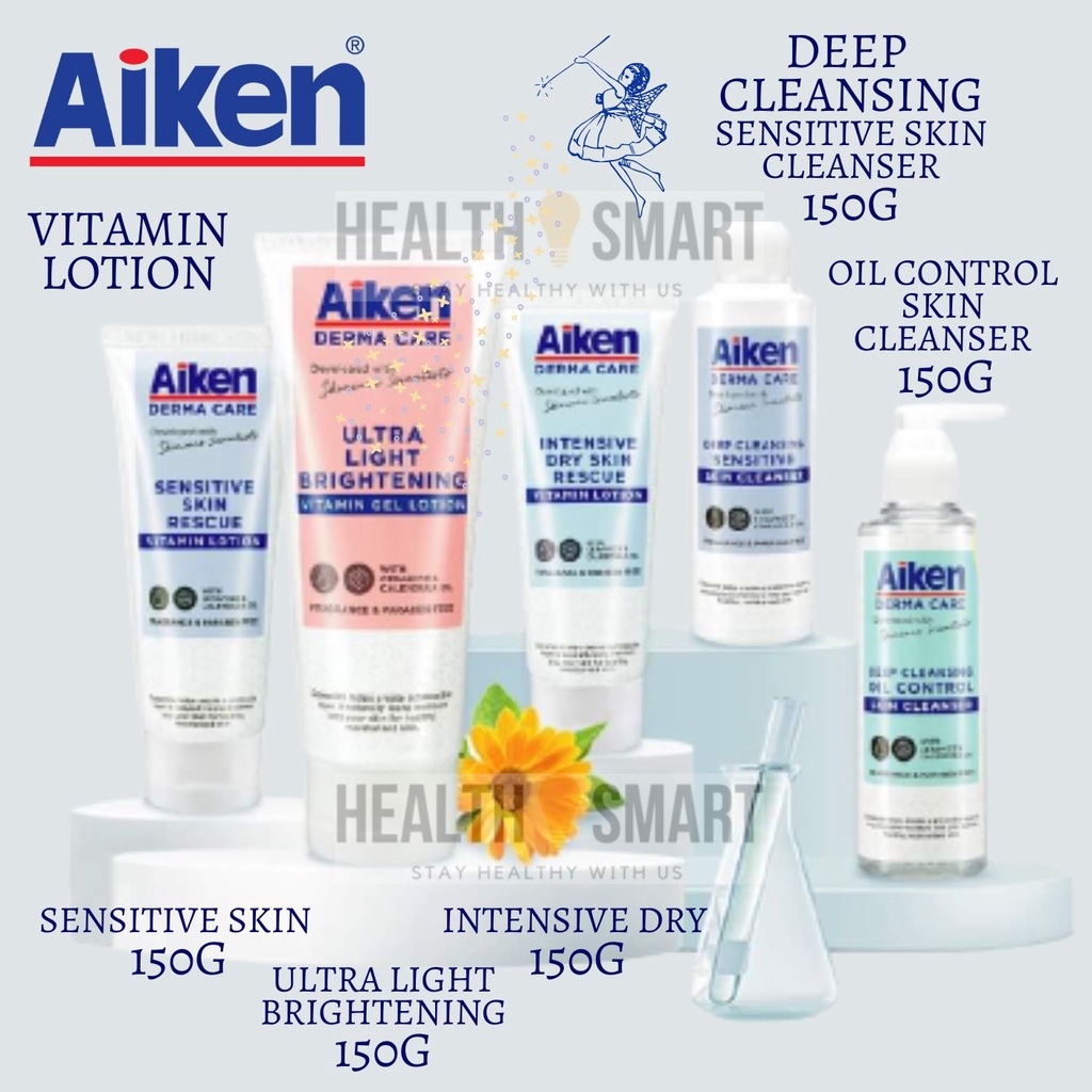 Aiken Derma Care Ultra Light Brightening Vitamin Gel Lotion 100g