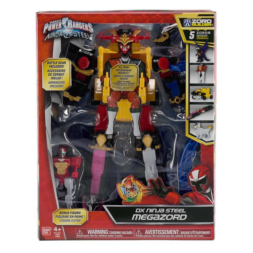 power ranger ninja steel megazord toys