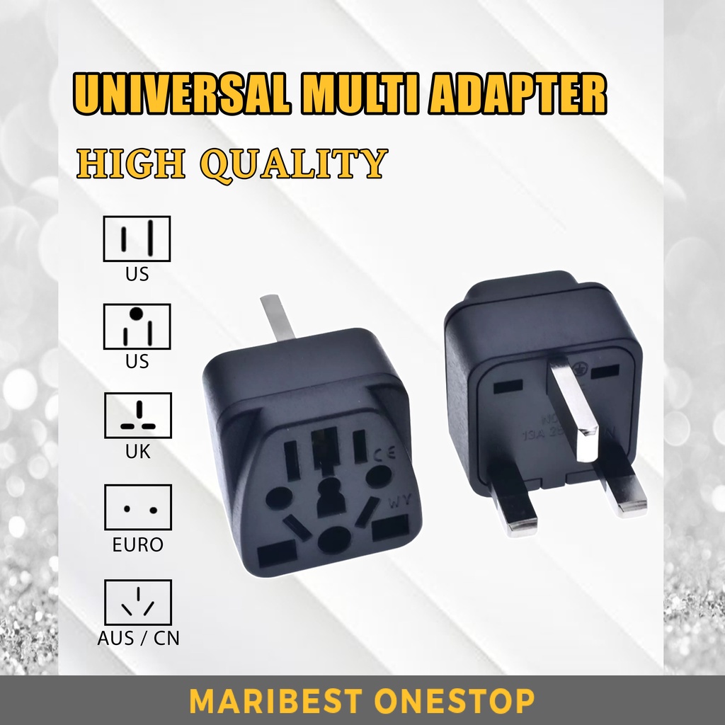 Universal - EU US AU UK – Malaysia AC Power Socket Plug Travel Charger Adapter Converter Soket Universal 万能插座