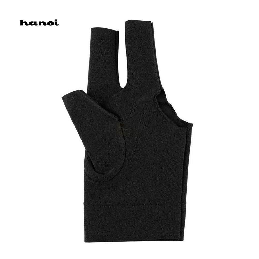 Build Hardware HN1Pc Billiard Elastic Anti-slip Snooker Cue Pool Shooters Three Fingers Gloves Tool Heavy - Image 2