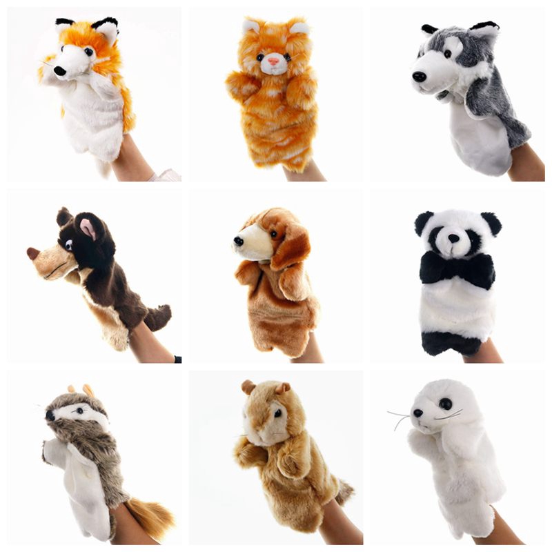 animal hand puppets