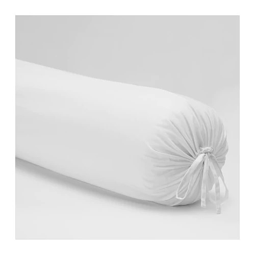 Ikea Dvala Bolster Case White 38x110 Cm Shopee Malaysia