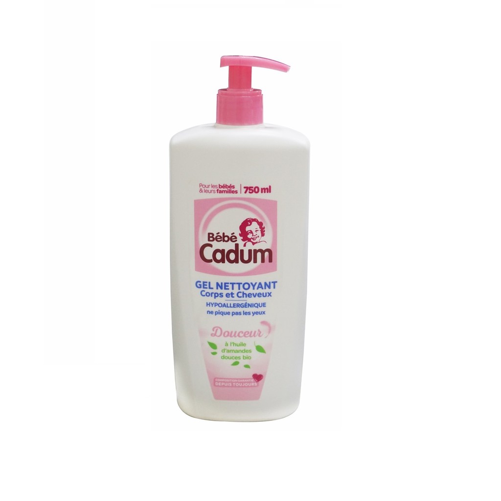 Cadum Almond Shampoo For Babies 750ml Shopee Malaysia