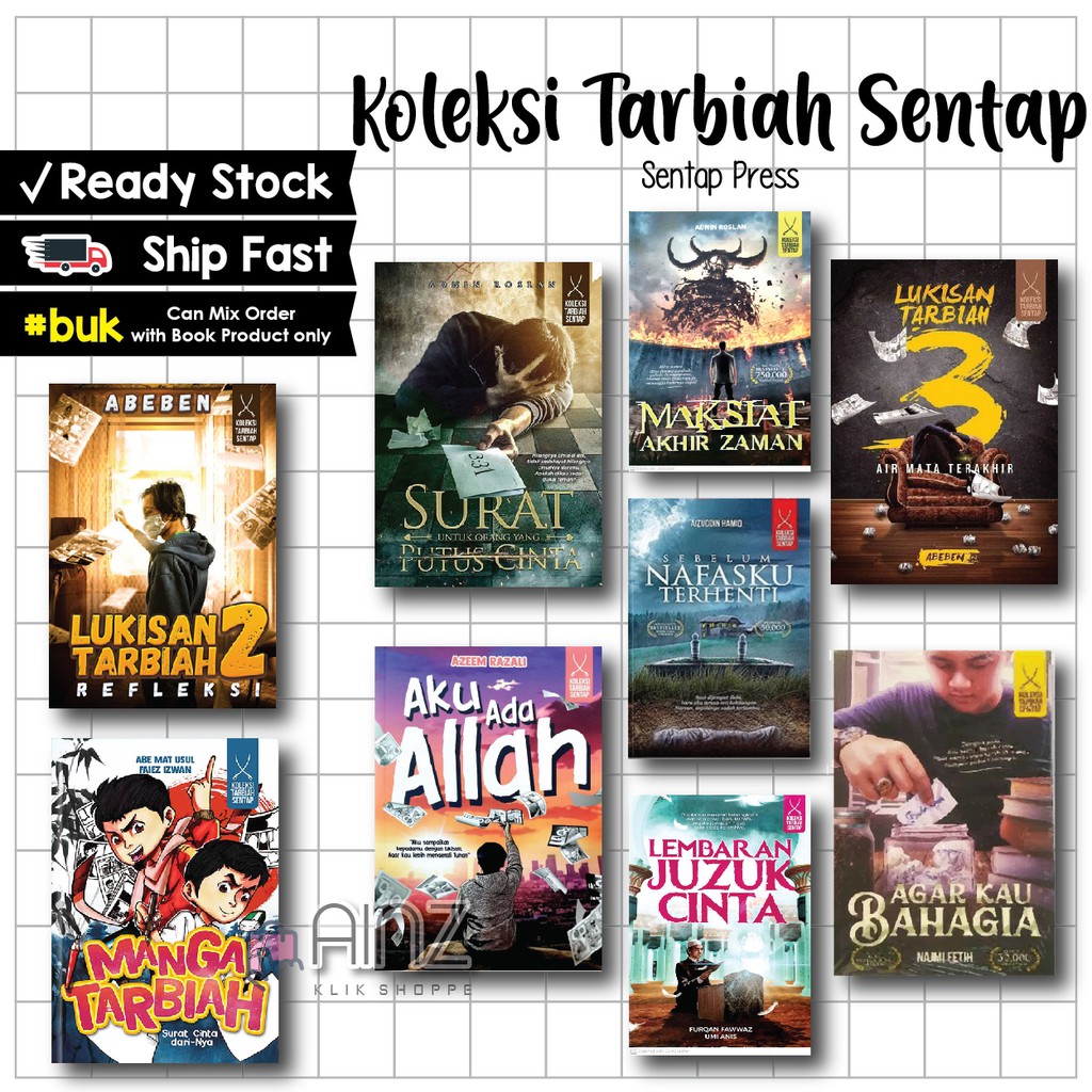 Koleksi Buku Tarbiah Sentap Maksiat Akhir Zaman Manga Tarbiah Sentap Lukisan Tarbiah 3 Sentap Press Book Shopee Malaysia