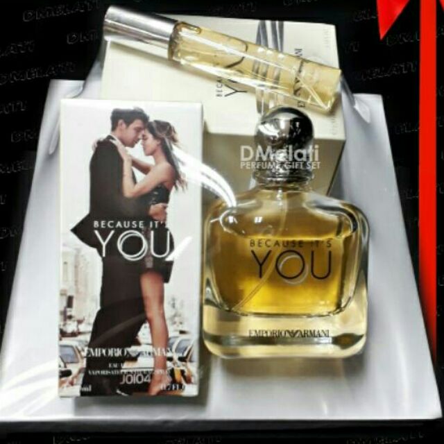 armani because it's you edp