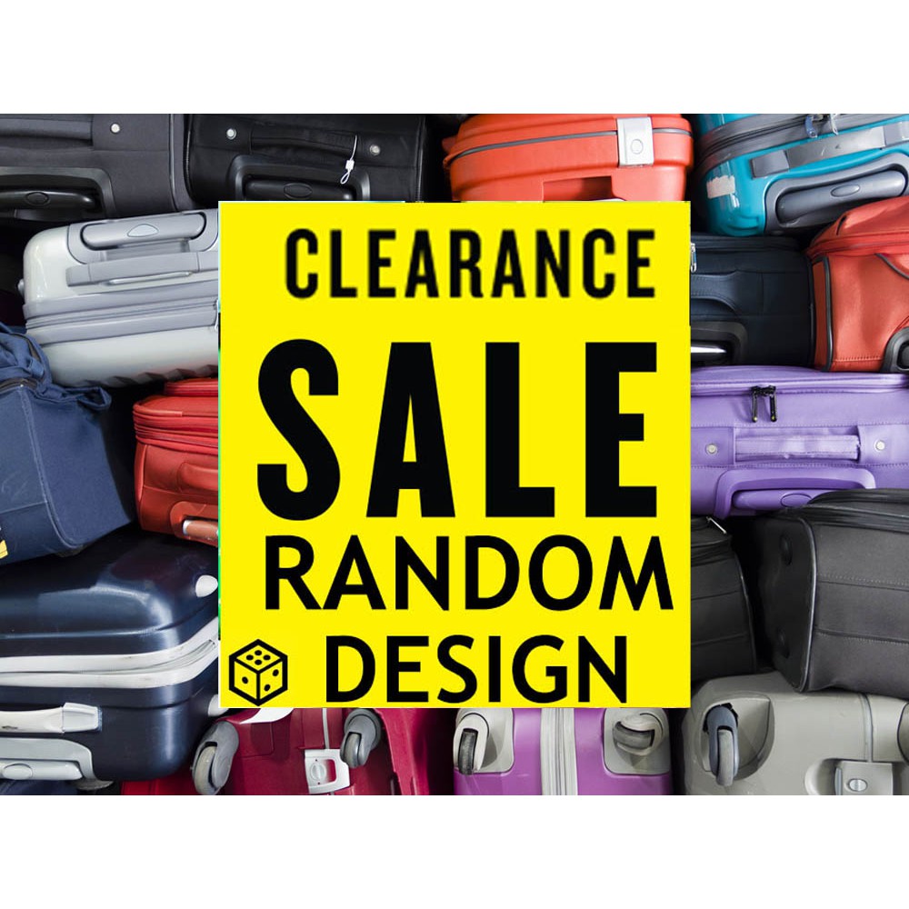 20/24/28"inch Random Sell 4 Wheel Luggage Bags / Semua produk akan dipilih secara rawak