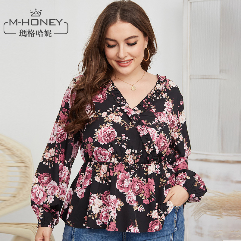 plus size spring tops 2021