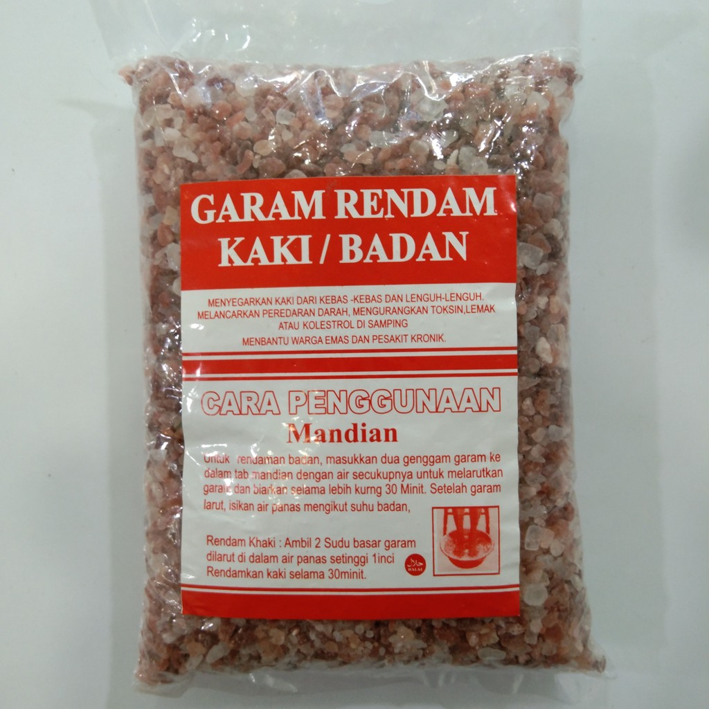 Buy Garam Bukit Himalaya Untuk Kesihatan Rendam Kaki Mandian 800gm Cukup Berat Seetracker Malaysia