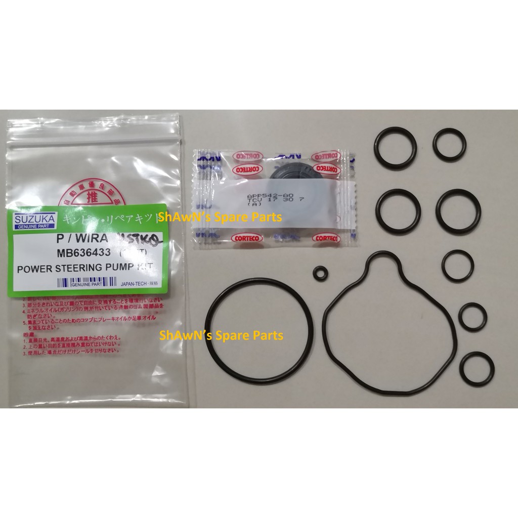 Proton Wira 1.3 1.5 / Waja 4G18 MMC Power Steering Pump Repair Kit