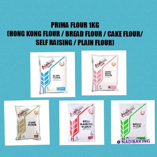Prima Flour Unbleached ( Hong Kong Flour/Bread Flour/Cake flour/Self