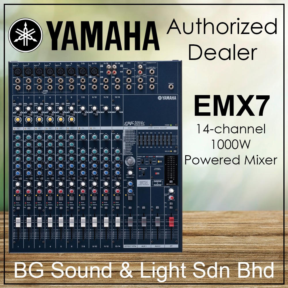 Yamaha EMX5014C 14channel 1000W Powered Mixer (EMX5014C/EMX 5014C) [1
